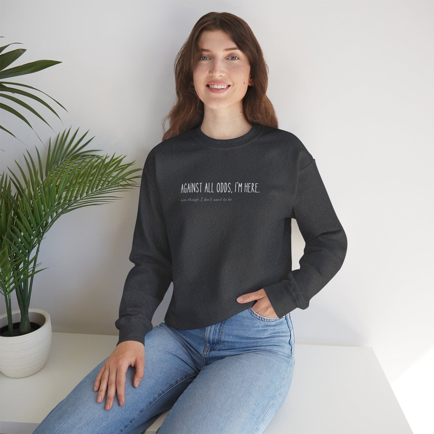 Against All Odds Crewneck Jumper