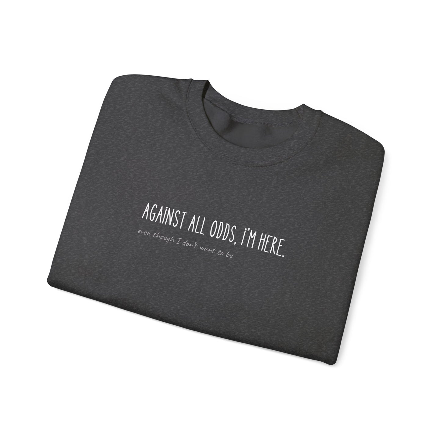 Against All Odds Crewneck Jumper