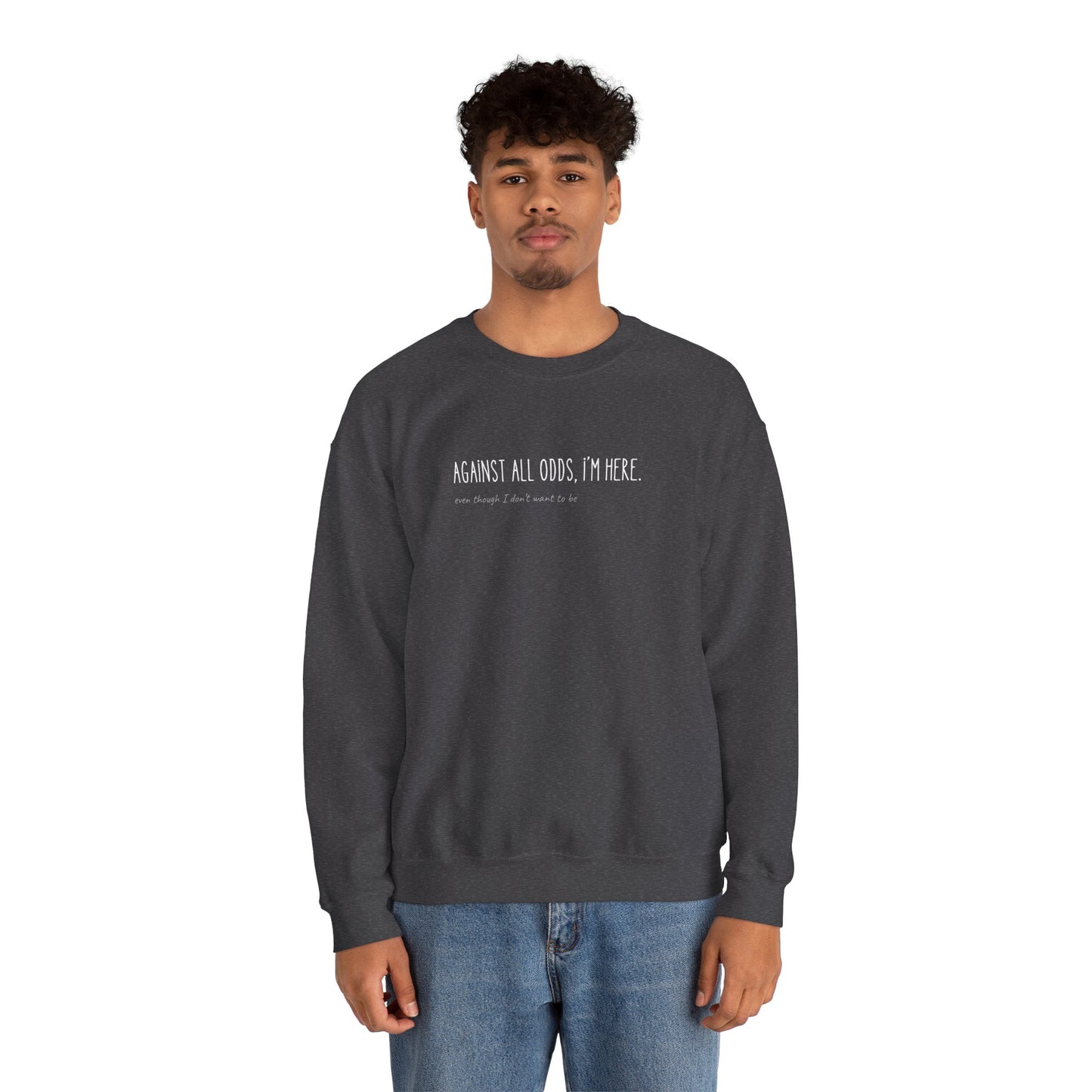 Against All Odds Crewneck Jumper