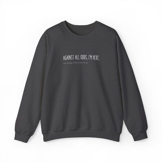 Against All Odds Crewneck Jumper