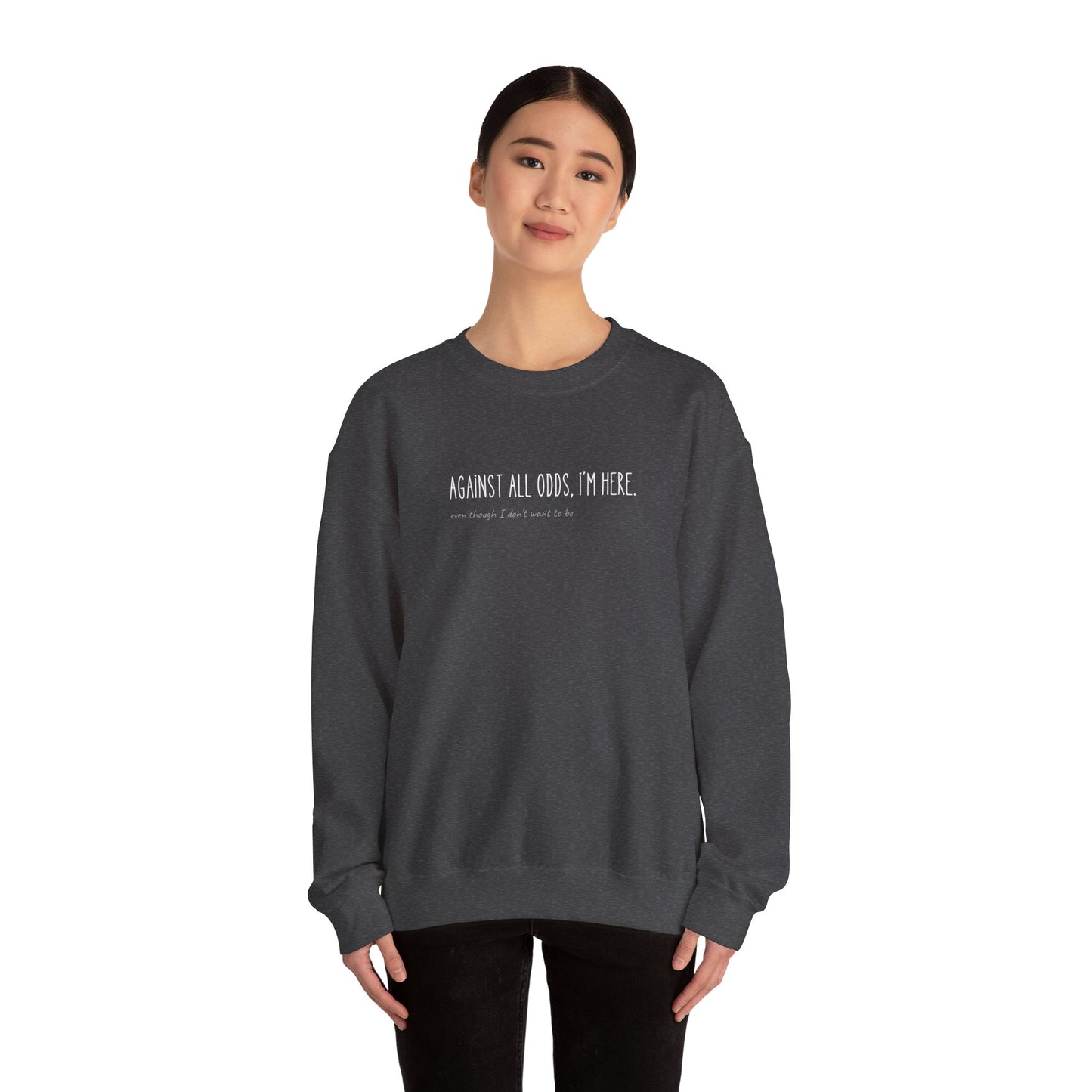 Against All Odds Crewneck Jumper