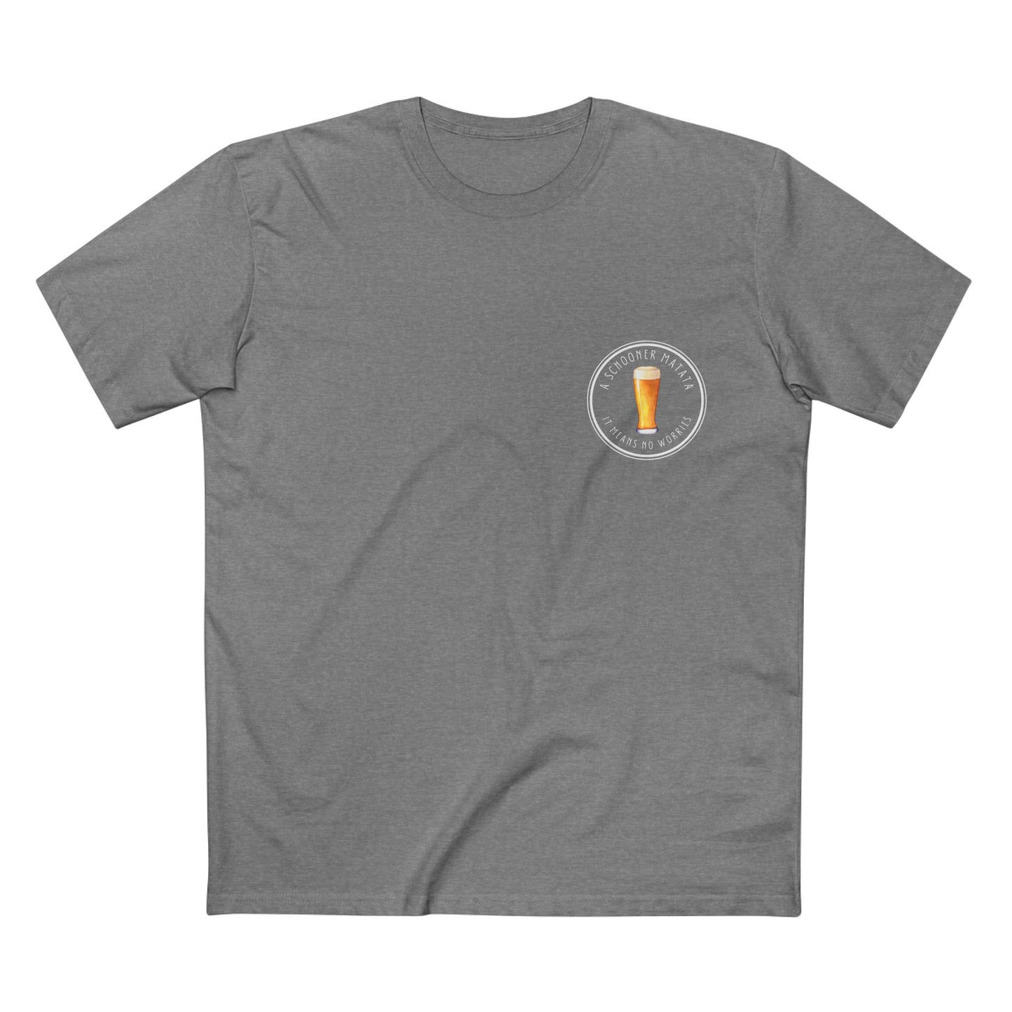 Schooner Matata Tee – No Worries, Just Beer